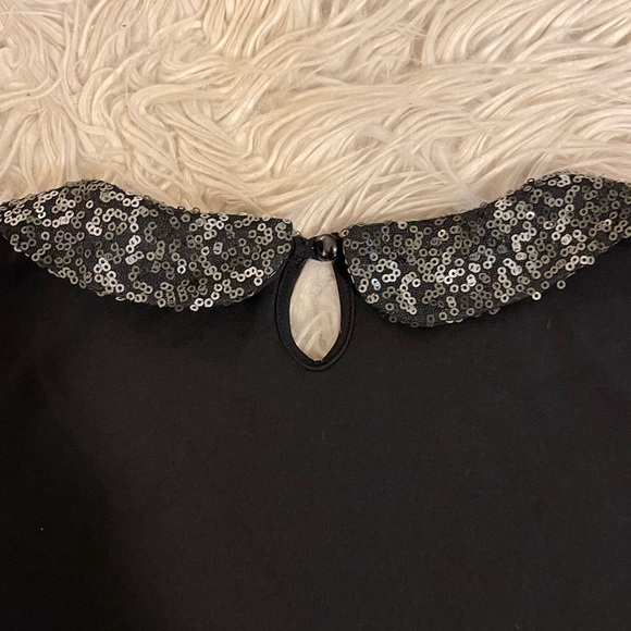 Sequin | Peter Pan collar | Layering tee - Picture 10 of 11